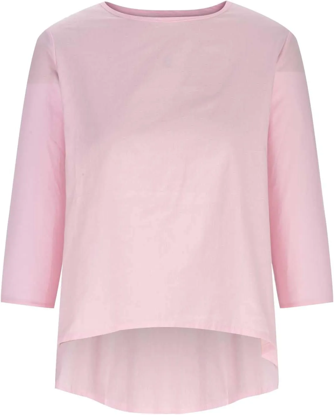 2025 Womens Linen 3/4 Sleeve Blouse Crew Neck Summer Casual Tops Loose Fit Flowy Tunics Tees Dressy Peasant Shirts