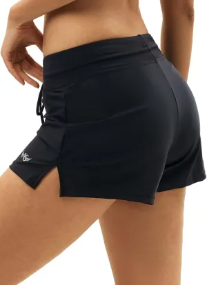 Angel season Swim Shorts Women High Waisted Bikini Bottom Tummy Control Bathing Suits Swimsuit Board Shorts with Liner