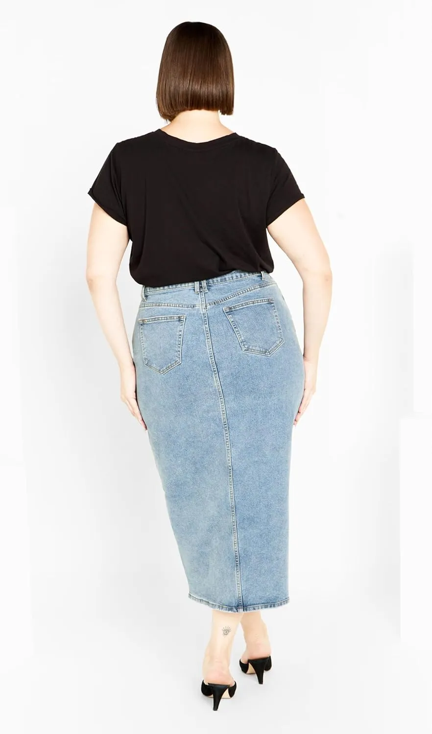 City Chic Women's Citychic Plus Size Skirt Oaklyn