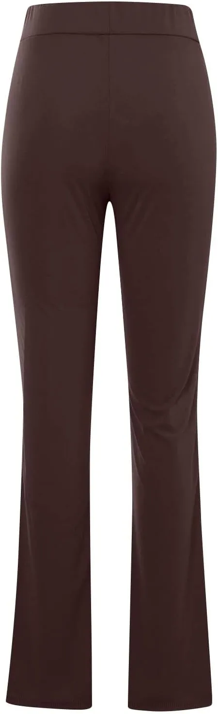 DASAYO Flare Leggings for Women High Waist Tummy Control Stretchy Bootcut Yoga Pants Casual Fitness Workout Bottoms
