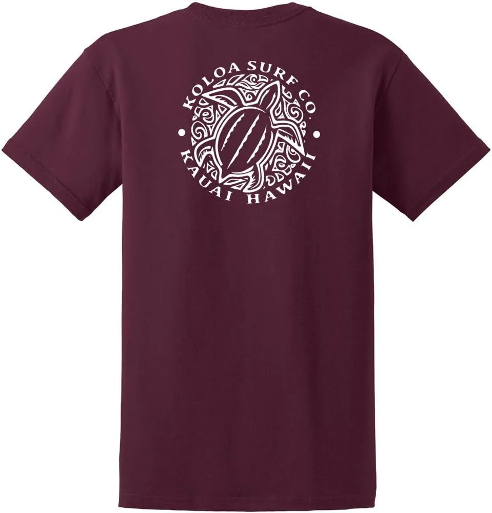Koloa Surf Hawaiian Honu Turtle Heavyweight Tees