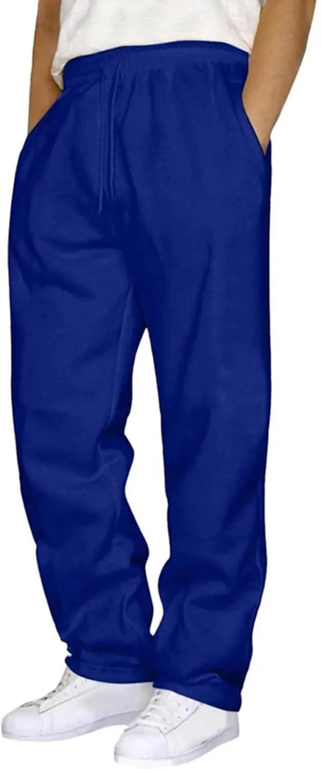 Men's Casual Pants Sweatpants Solid Color Running Fitness Pants Pants for Men