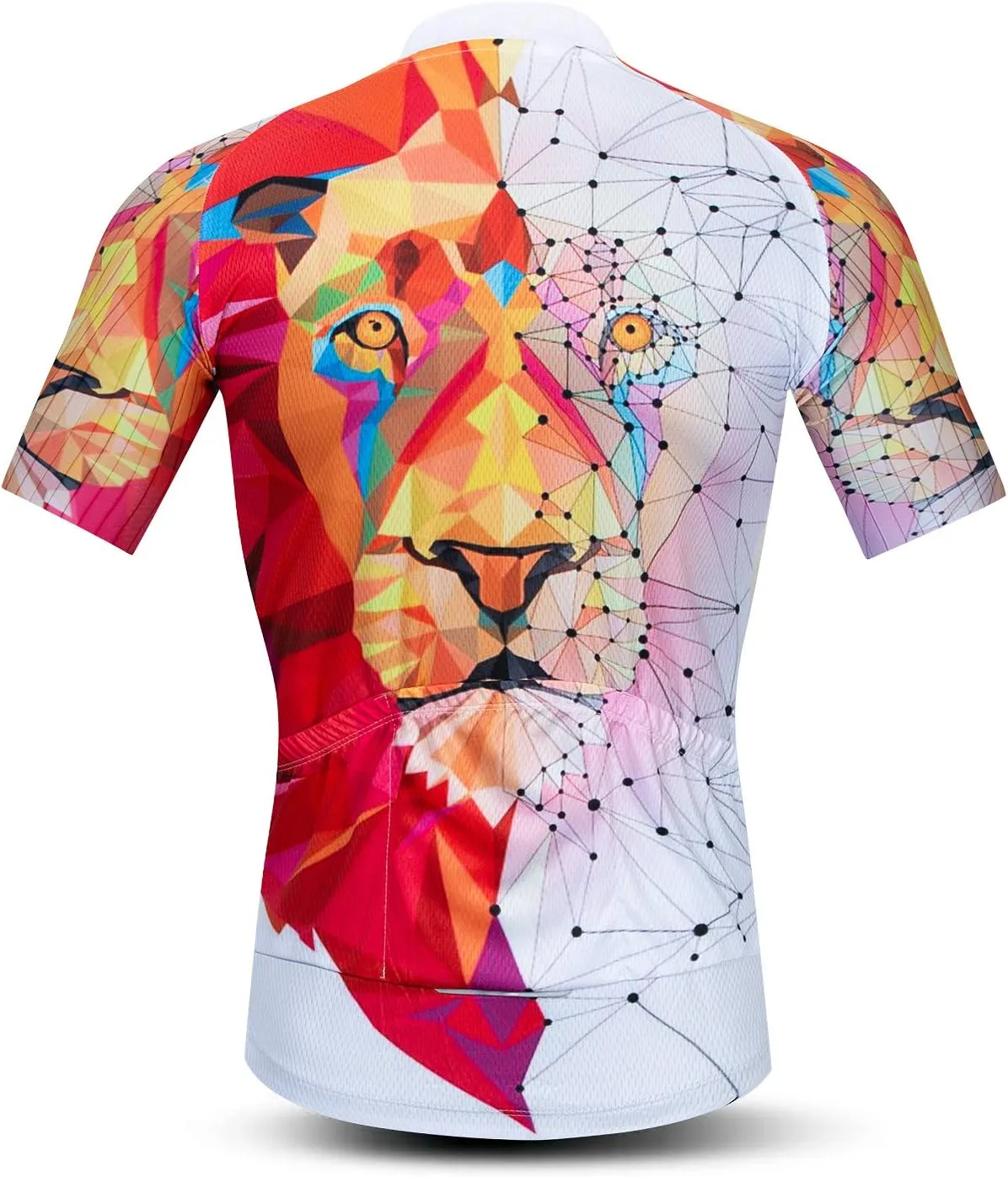 Men‘s Cycling Jersey Mens Bike Clothing Short Sleeve Pro MTB 3D Bicycle Shirts Tops Quick Dry,Pockets,Breathable