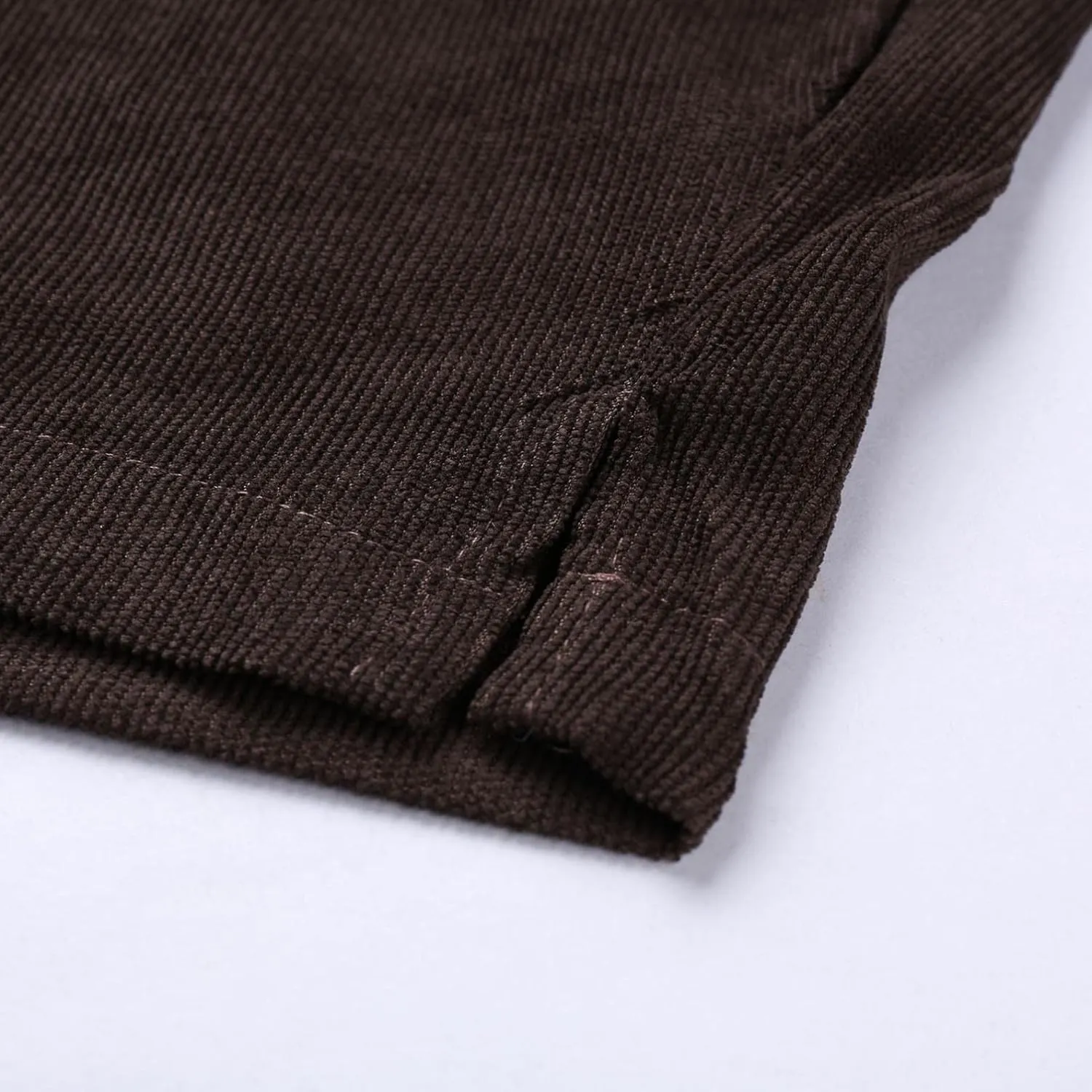 Mens Sweatpants Baggy Tapered Corduroy Harem Trouser Bottoms Casual Split Elastic Waist Hip Hop Running Joggers Pants