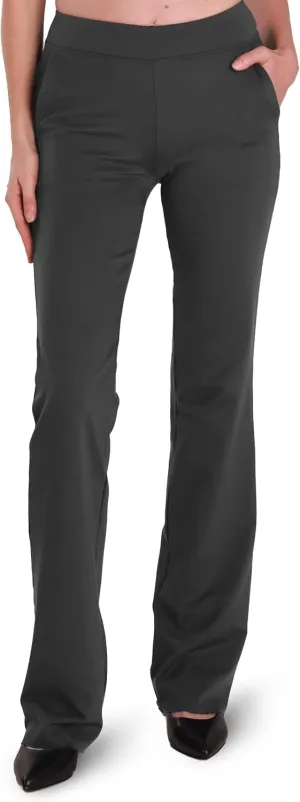 Safort 31" 34" Women Bootcut Yoga Tall Dress Pants Flare Long Trousers Work Stretchy Business Casual Slacks Pockets