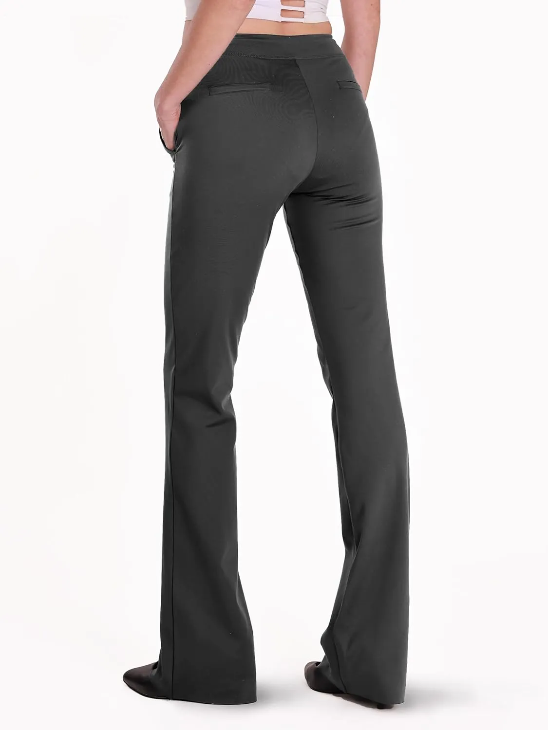 Safort 31" 34" Women Bootcut Yoga Tall Dress Pants Flare Long Trousers Work Stretchy Business Casual Slacks Pockets