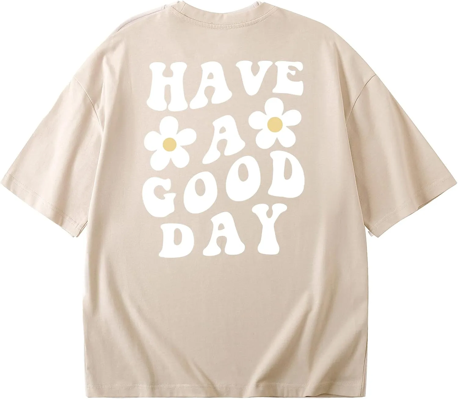 Slogan Graphic Boyfriend Tees Gym Oversized Aesthetic Letter Print T Shirts for Women Trendy Drop Shoulder Tshirt