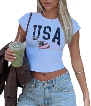 Tiger Shirt for Women Wild Animal Cute Tiger Graphic Baby Tee T-Shirt Teenager Crop Tops Aesthetic Grunge Tees