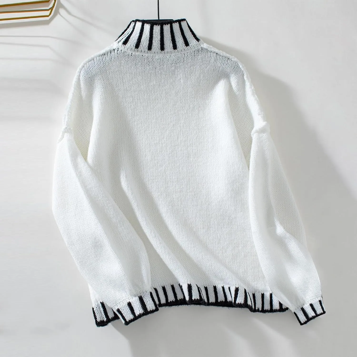 Turtleneck Sweater Women, Winter Sweaters for Women, Chunky Knit Sweater, Ladies Sweaters, Oversized Sweater