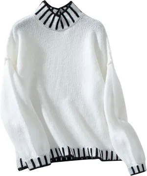 Turtleneck Sweater Women, Winter Sweaters for Women, Chunky Knit Sweater, Ladies Sweaters, Oversized Sweater