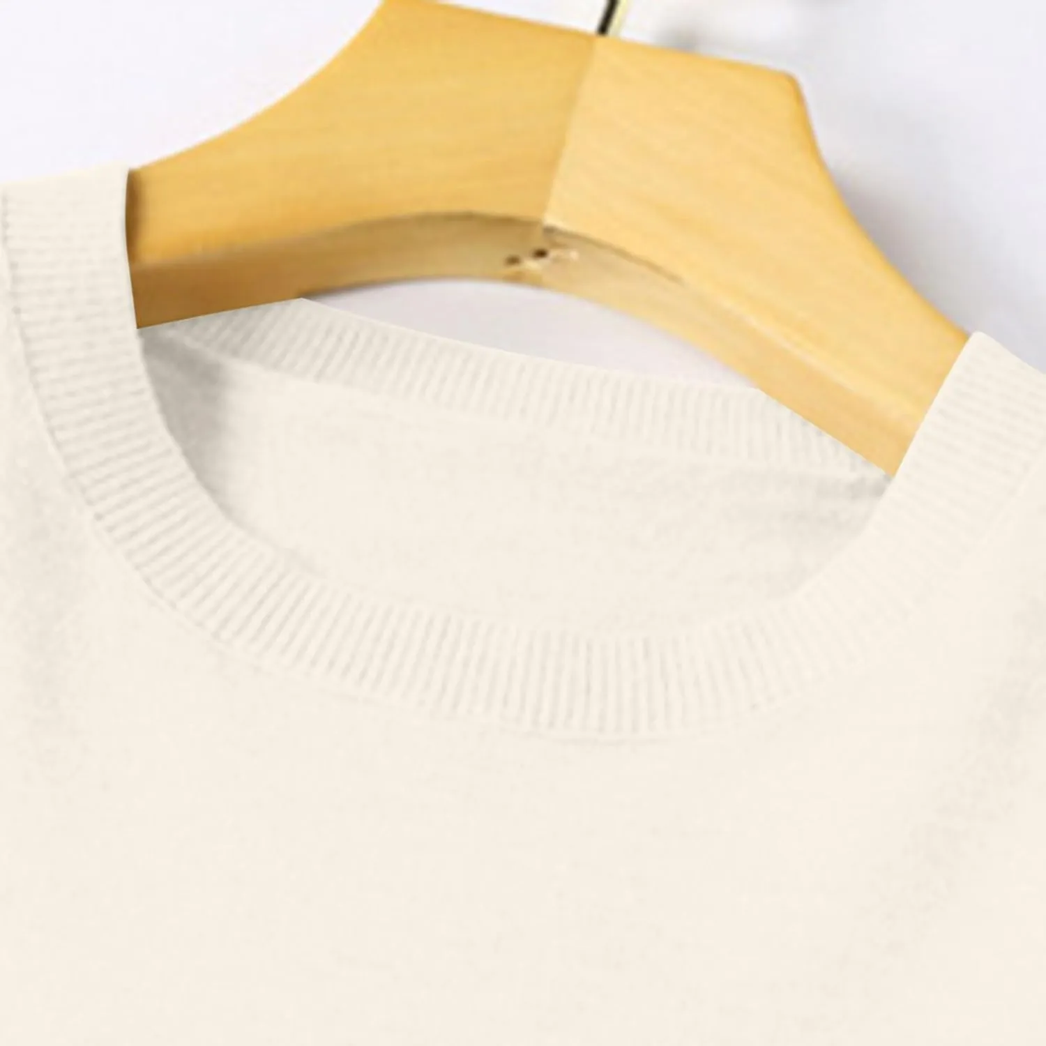 V Neck Sweaters for Women Long Sleeve Tops Trendy Knit Pullover Sweater Casual Solid Color Shirts Dressy Blouses