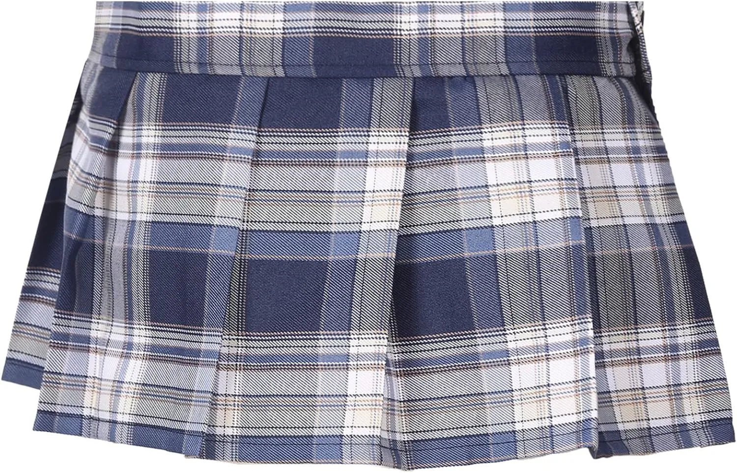 Women Sexy Role Play Pleated Mini Skirt Ruffle Lingerie Plaid Schoolgirl Short Skirt Nightclub