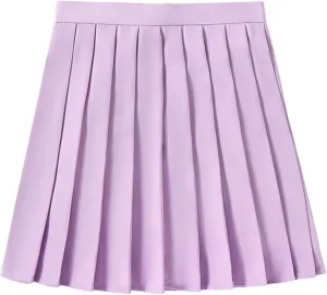 Women's A-Line High Waist Skirt Summer Pleated Mini Skirts for Women Sports Running Pencil Skirts