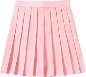 Women's A-Line High Waist Skirt Summer Pleated Mini Skirts for Women Sports Running Pencil Skirts