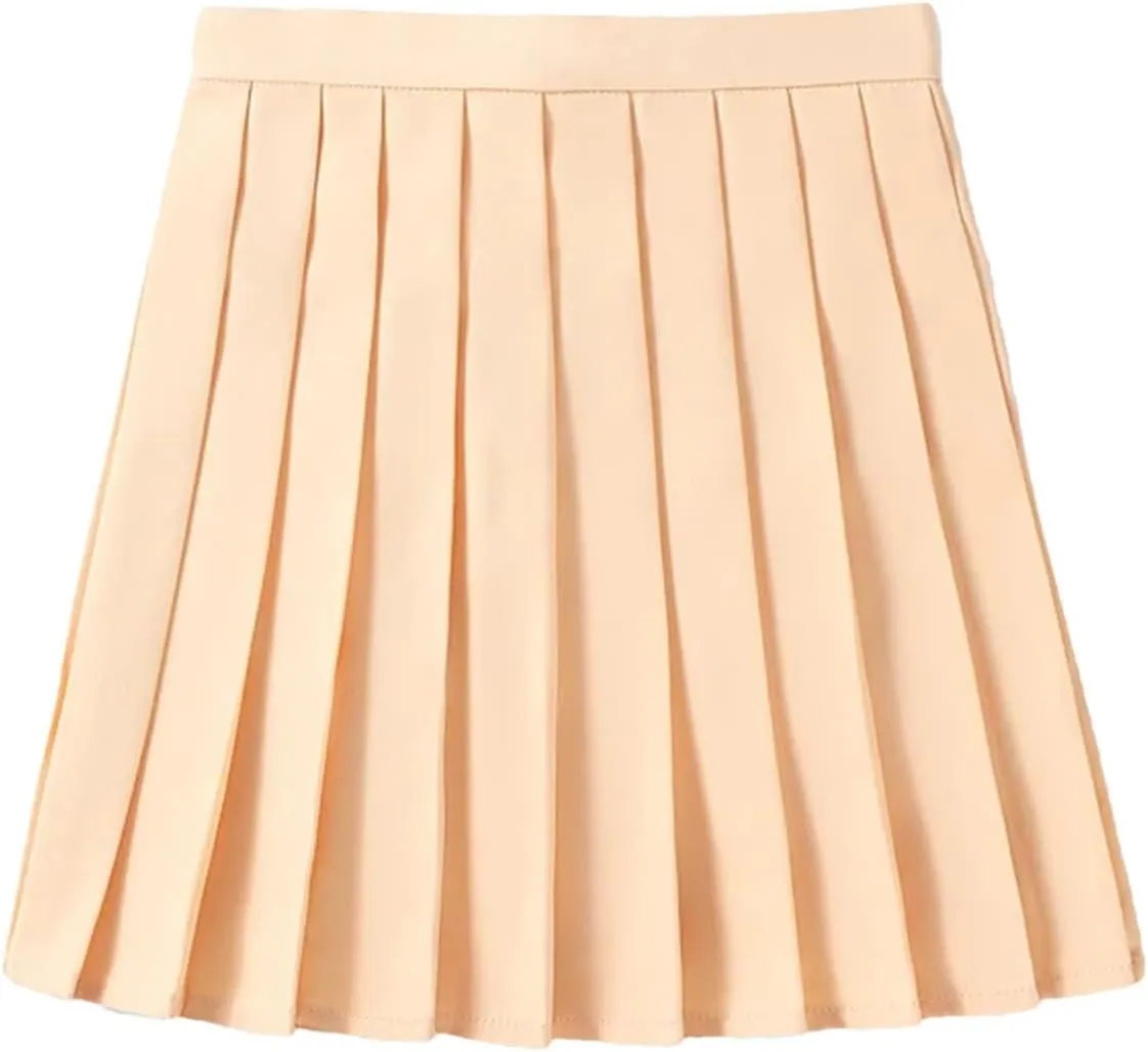 Women's A-Line High Waist Skirt Summer Pleated Mini Skirts for Women Sports Running Pencil Skirts