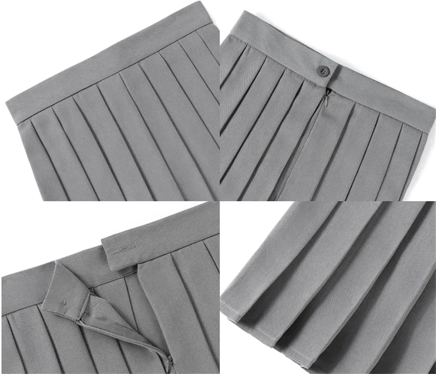 Women's A-Line High Waist Skirt Summer Pleated Mini Skirts for Women Sports Running Pencil Skirts