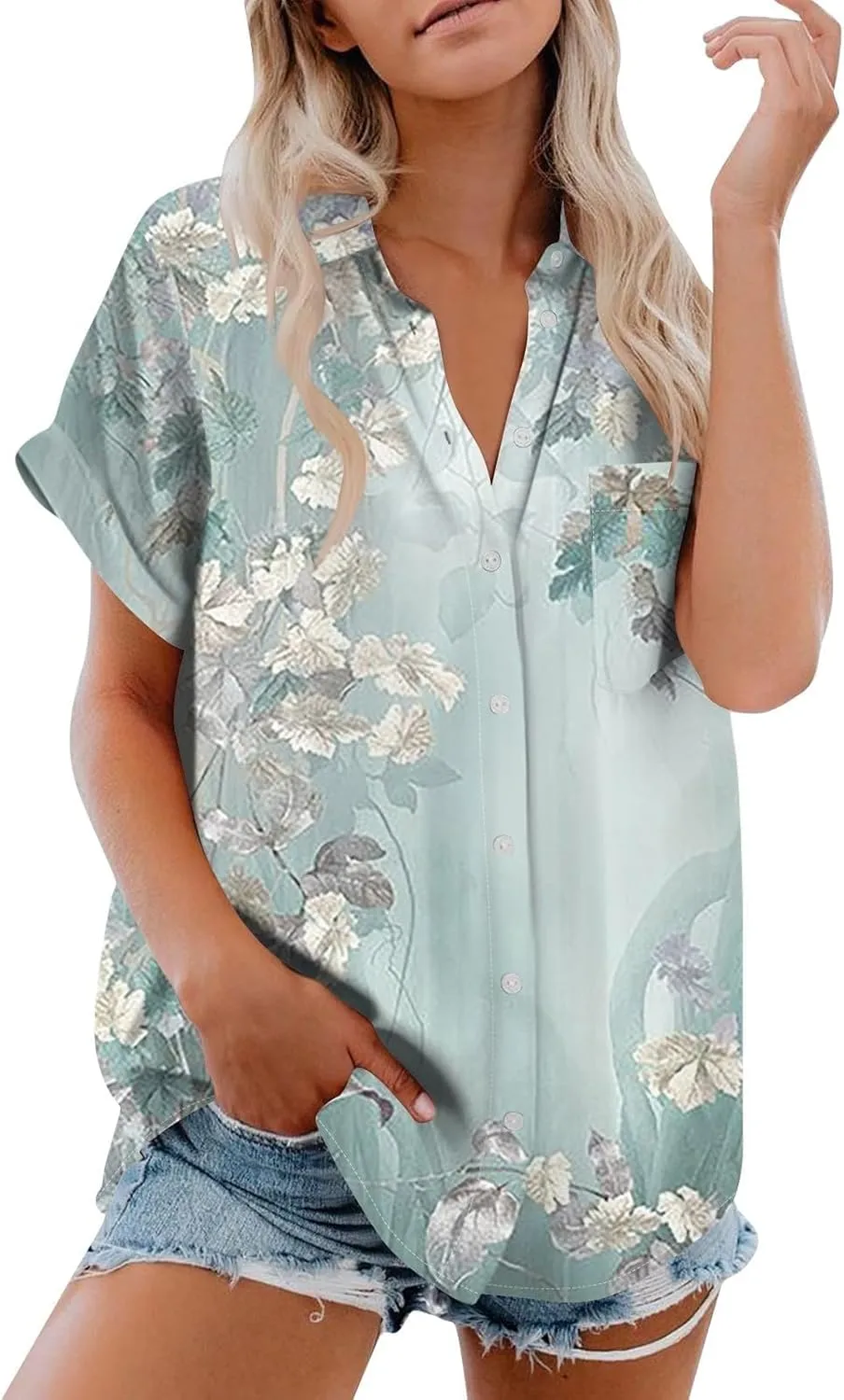 Womens Linen Tops Linen Tops for Women Solid Color Sleeve Collar Casual Shirt Shirt Long Sleeve Black