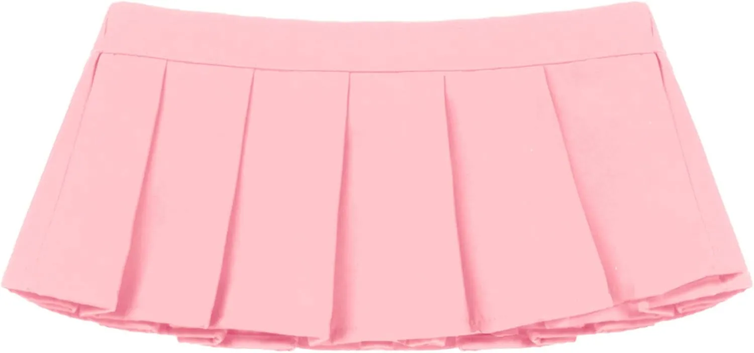 Women's Lingerie Role Play Pleated Costume Mini Skirt Schoolgirl Japanese Anime Outifts