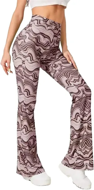 Womens Pants Yoga Casual Pants Flared Pants Fitness Yoga Pants Multi Pack Black Leggings Black Leggings Women Cotton