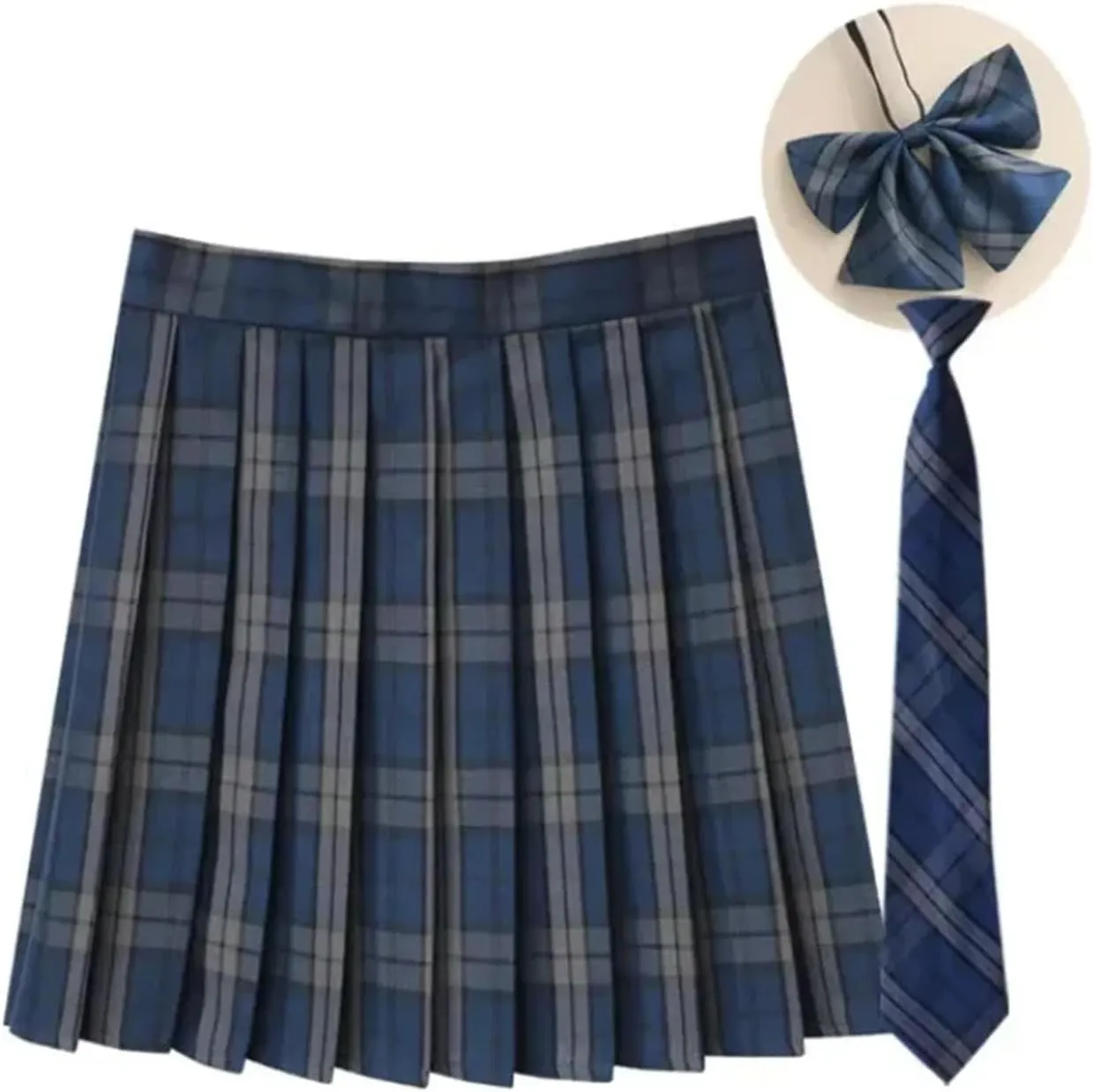 Womens Summer Plaid Pleated Skirt High Waisted A-Line Mini Skirts for Women Casual Sports Skirts