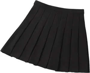 Women's Summer Pleated Skirt Elastic High Waist Short Mini Skirt for Women Sexy Sports Short Dress