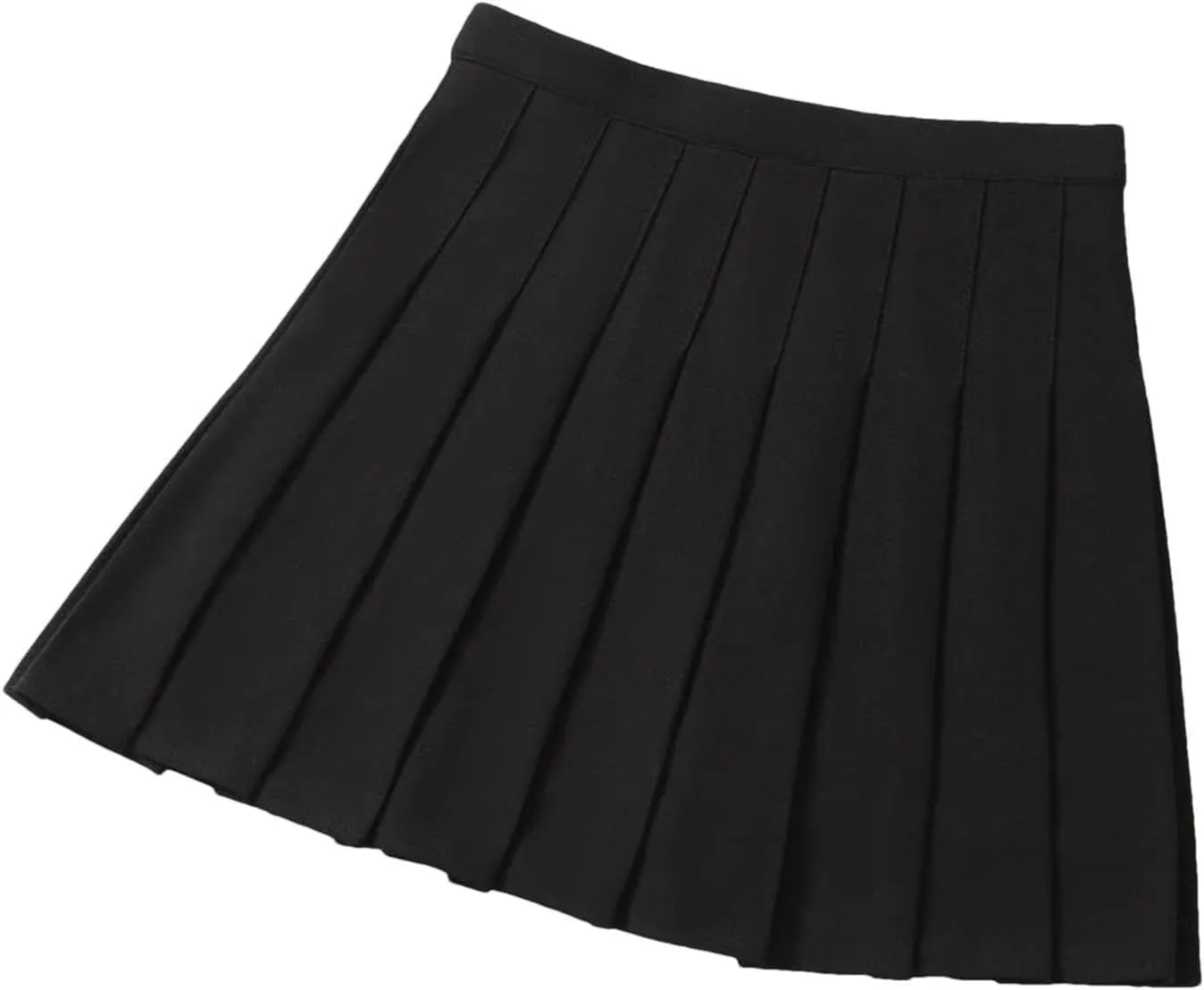 Women's Summer Pleated Skirt Elastic High Waist Short Mini Skirt for Women Sexy Sports Short Dress