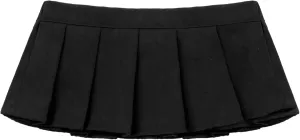 YiZYiF Women's Plaid Schoolgirl Short Skirt Bodycon Club Lingerie Pleated Mini Dress